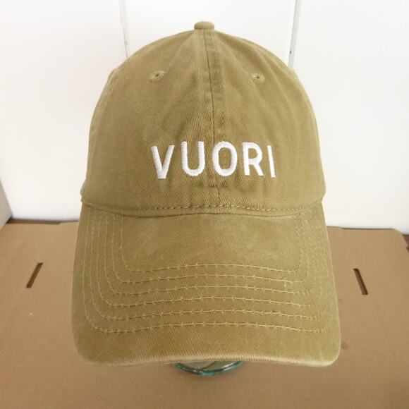 Vuori Other - Vuori Baseball Hat Cap Canvas Embroidered Logo Adjustable Size Casual Running
